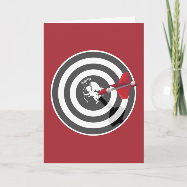 Tarjeta Festiva Cupid anti (Anverso)