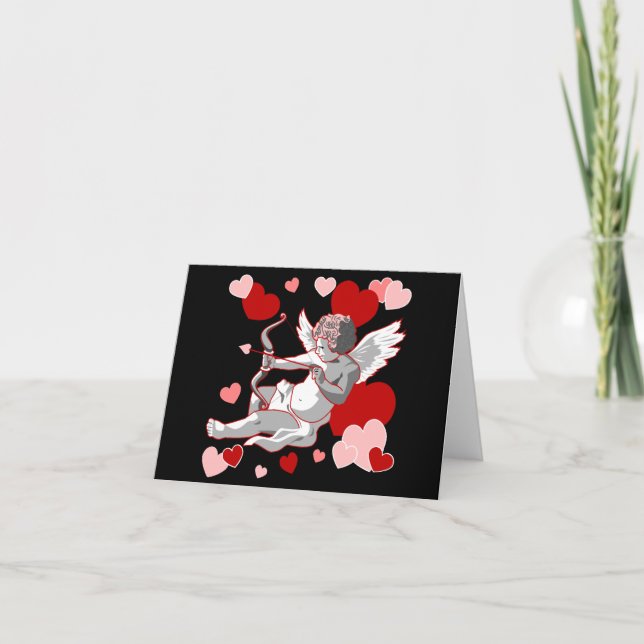 Tarjeta Festiva Cupid Notecards (Anverso)