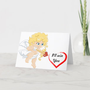 Tarjeta Festiva Cupido