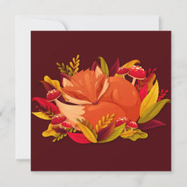 Tarjeta Festiva Curte Fox