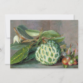 Tarjeta Festiva Custard Apple - Marianne North