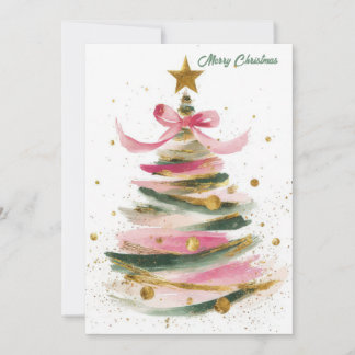 Tarjeta Festiva Custom festive Christmas Tree Greeting