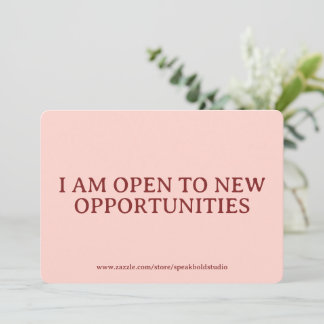 Tarjeta Festiva Custom Self Love Card Positive Affirmation for Her