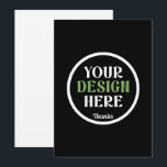 Tarjeta Festiva custom, unique, sleek & minimalist<br><div class="desc">This design is accessible to all. Feel free to customize the logo,  images,  text,  and colors according to your preferences. Thank you very much.</div>