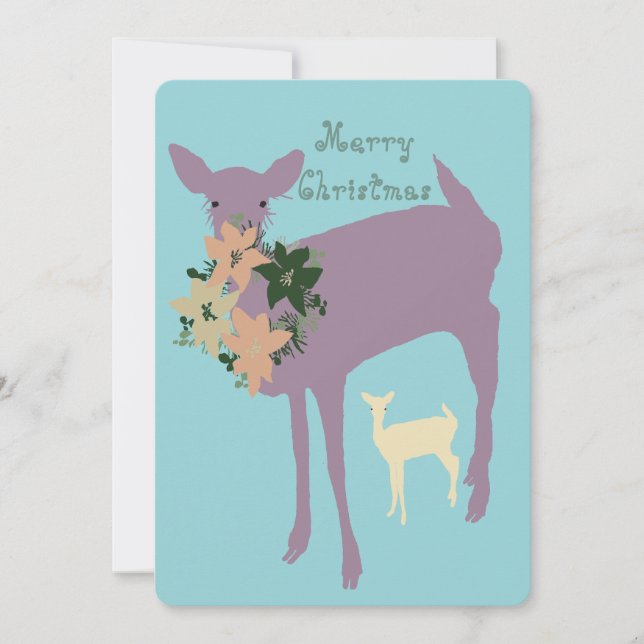 Tarjeta Festiva Customizable Christmas Card (Anverso)