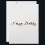 Tarjeta Festiva Customize a birthday card<br><div class="desc">Customize a birthday card for your loved one</div>