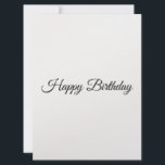 Tarjeta Festiva Customize a birthday card<br><div class="desc">Customize a birthday card for your loved one</div>
