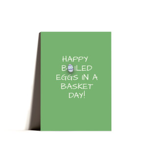 Tarjeta Festiva Cute Bunny Easter Eggs Card