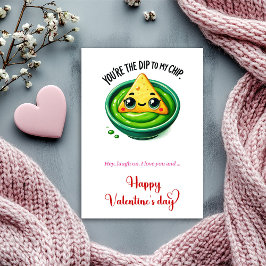 Tarjeta Festiva Cute Funny Valentine Card Cartoon Fruits Love
