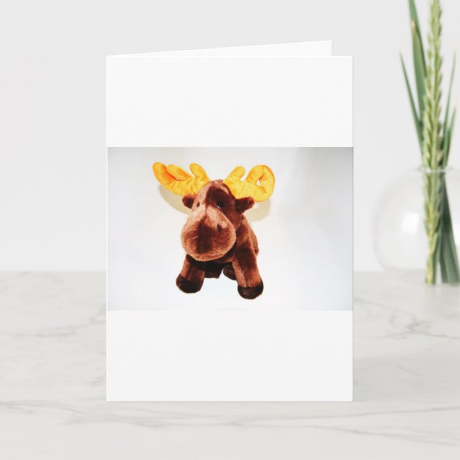TARJETA FESTIVA CUTE REINDEER (Anverso)