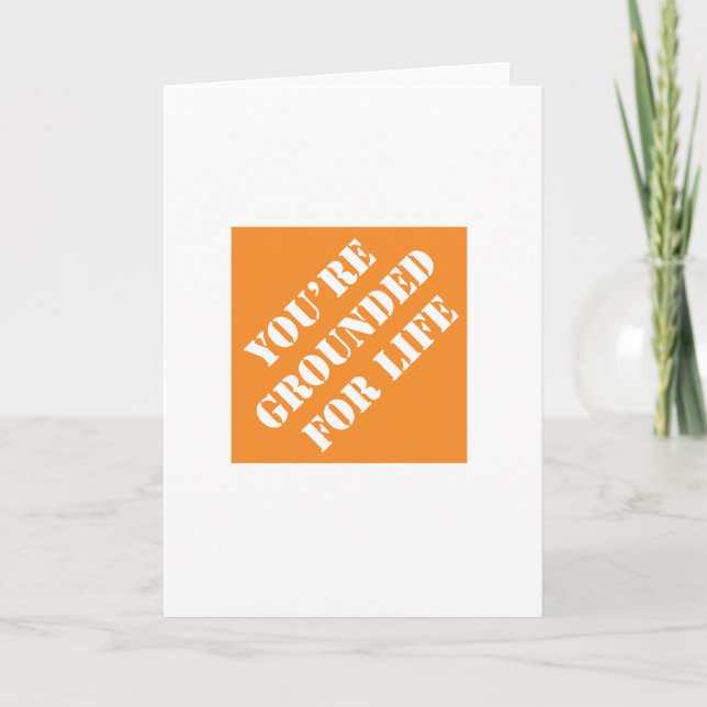 Tarjeta Festiva Dadismos que tienes por vida (Anverso)