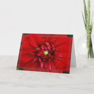 Tarjeta Festiva Dalia