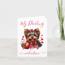 Darling Yorkie Valentine