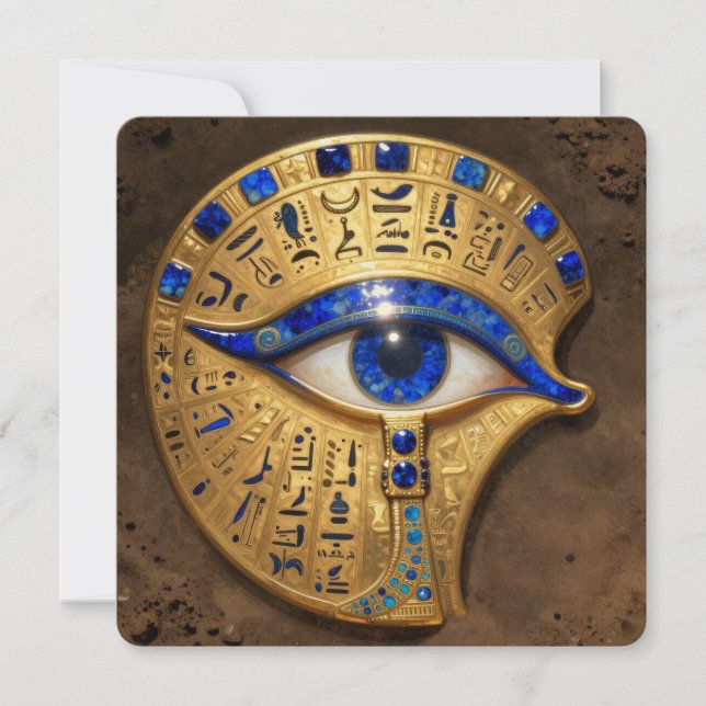 Tarjeta Festiva Das Ägyptische Auge´7 (Anverso)