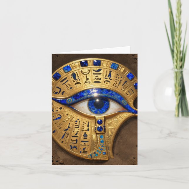 Tarjeta Festiva Das Ägyptische Auge´7 (Anverso)