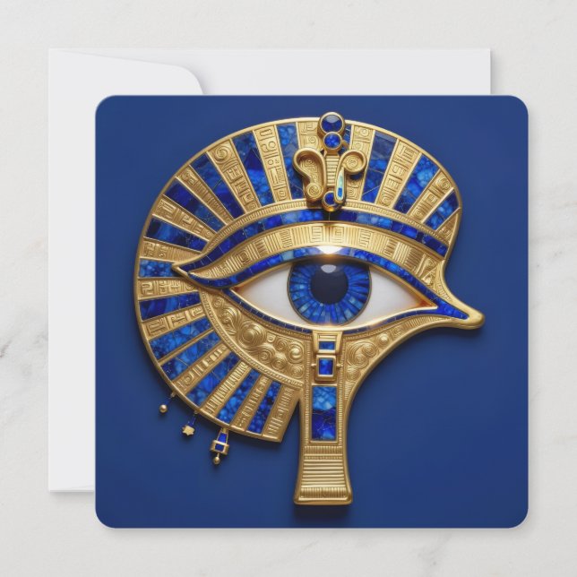 Tarjeta Festiva Das Ägyptische Auge´8 (Anverso)
