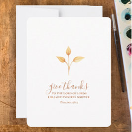 Tarjeta Festiva Dé las gracias por el Día de Acción de Gracias de 