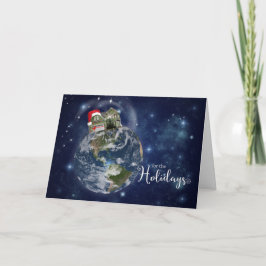Tarjeta Festiva de Real Estate Office - Hogar para Vacaciones
