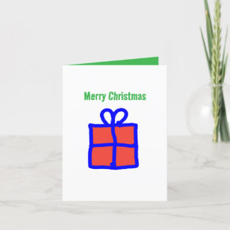 Tarjeta Festiva 🎁 de regalo navideño