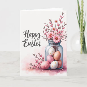 Tarjeta festiva de renovación de primavera