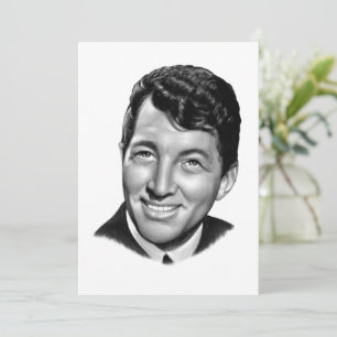 Tarjeta Festiva Dean Martin