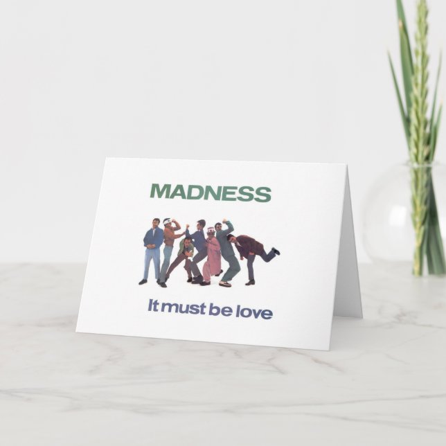 Tarjeta Festiva Debe ser amor (Anverso)