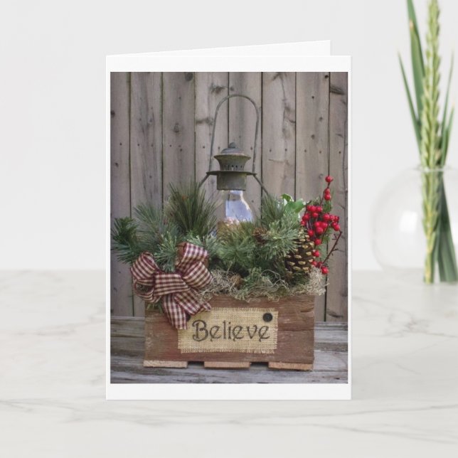 TARJETA FESTIVA DECIR "FELIZ NAVIDAD" A "USTED" ES ESPECIAL (Anverso)