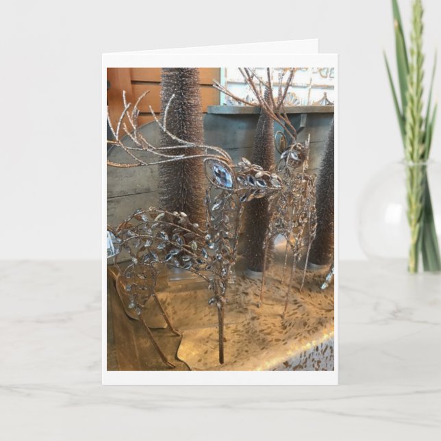 TARJETA FESTIVA DECIR "FELIZ NAVIDAD" A "USTED" ES ESPECIAL (Anverso)