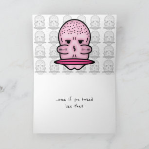 Tarjeta Festiva Declaración de amor romántica divertida