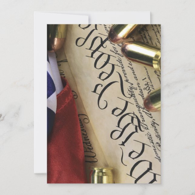 Tarjeta Festiva Declaración de Independencia (Anverso)