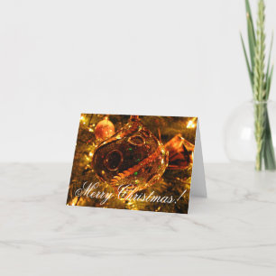 Tarjeta Festiva Decoración de Navidades secuenciales