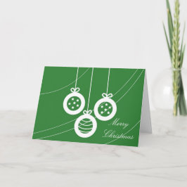 Tarjeta Festiva Decoraciones Navideñas Festivas