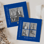 Tarjeta Festiva Definir traviesa | 5 NAVIDADES COLLAGES DE FOTOS<br><div class="desc">Celebra la temporada de fiestas enviando estas divertidas y descaradas tarjetas de vacaciones a amigos y familiares! Esta tarjeta especial de navidades incluye un collage de cuatro fotos en la parte delantera y una foto más grande al revés junto con un clásico saludo de vacaciones, tu nombre y el año....</div>