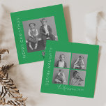 Tarjeta Festiva Definir traviesa | 5 NAVIDADES COLLAGES DE FOTOS<br><div class="desc">Celebra la temporada de fiestas enviando estas divertidas y descaradas tarjetas de vacaciones a amigos y familiares! Esta tarjeta especial de navidades incluye un collage de cuatro fotos en la parte delantera y una foto más grande al revés junto con un clásico saludo de vacaciones, tu nombre y el año....</div>
