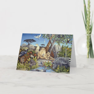 Tarjeta Festiva Dejado haya paz en la tierra
