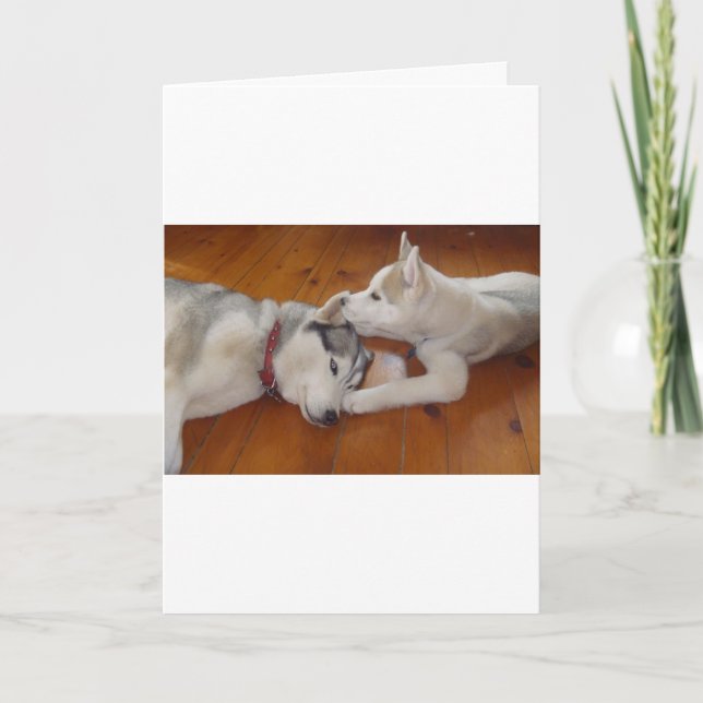 Tarjeta Festiva Déjame susurrar en tu oído... "Te amo". (Anverso)