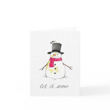 Dejemos que nieve nieve haga nevar a Snowman