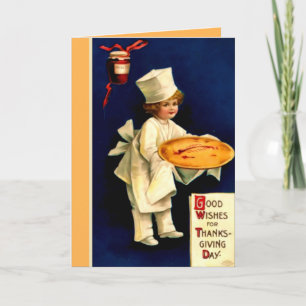 Tarjeta Festiva Delicioso Día de Acción de Gracias