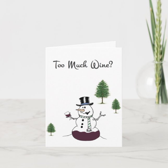 Tarjeta Festiva Demasiado (Anverso)