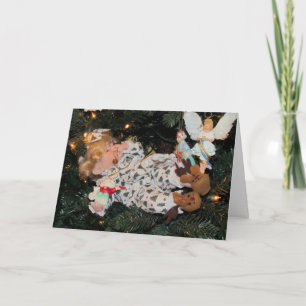 Tarjeta Festiva Descansa, relájate y disfruta de la temporada (Tex