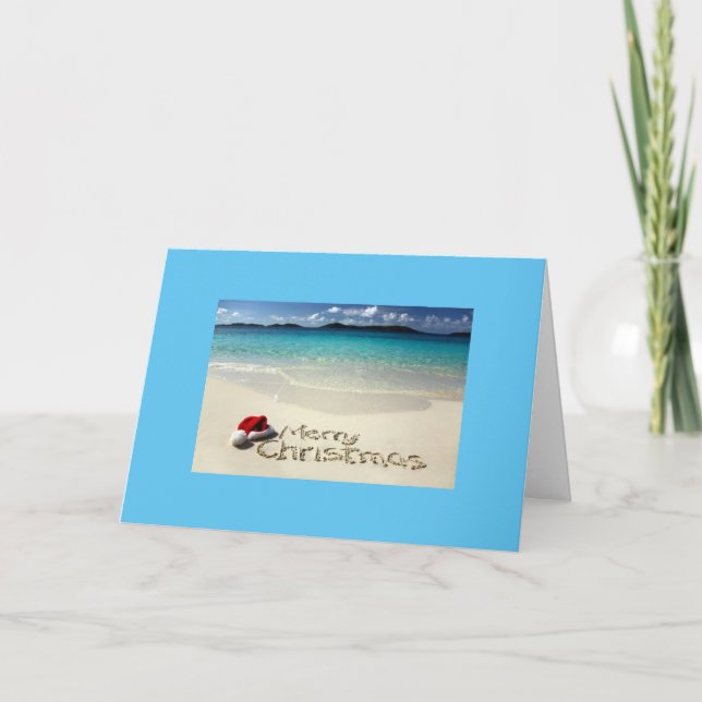 TARJETA FESTIVA DESEA QUE EL AÑO PASADO A LOS NAVIDADES (Anverso)