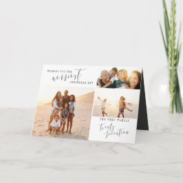 TARJETA FESTIVA DESEANDO A USTEDES LOS NAVIDADES MÁS FELICES AÚN