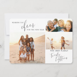 TARJETA FESTIVA DESEANDO QUE USTED SE PREOCUPE POR EL AÑO NUEVO