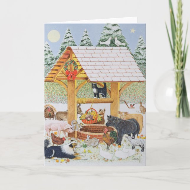 Tarjeta Festiva Deseándole bien (Anverso)