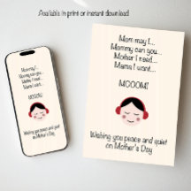 Deseándote Paz y Silencio en el Día de la Madre