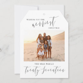 TARJETA FESTIVA DESEARTE LA MÁS MERMOSA CHRISTAS