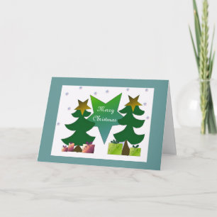 Tarjeta Festiva Deseos de los navidades