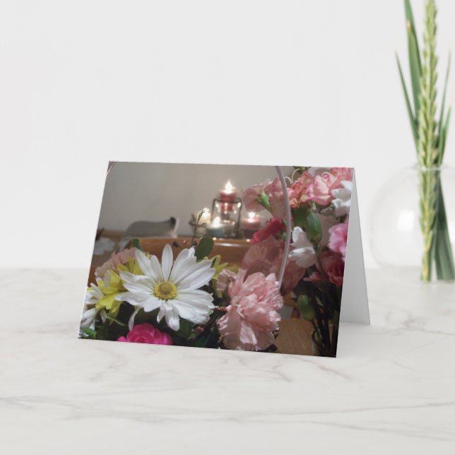 Tarjeta Festiva Deseos de Pascua (Anverso)