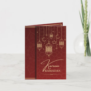 Tarjeta Festiva deseos de ramadan kareem ramadan