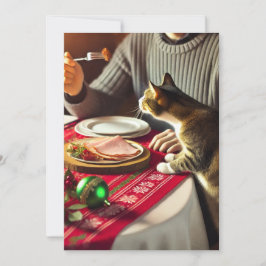 Tarjeta Festiva ¡Deseos de vacaciones de buena comida y buena dive